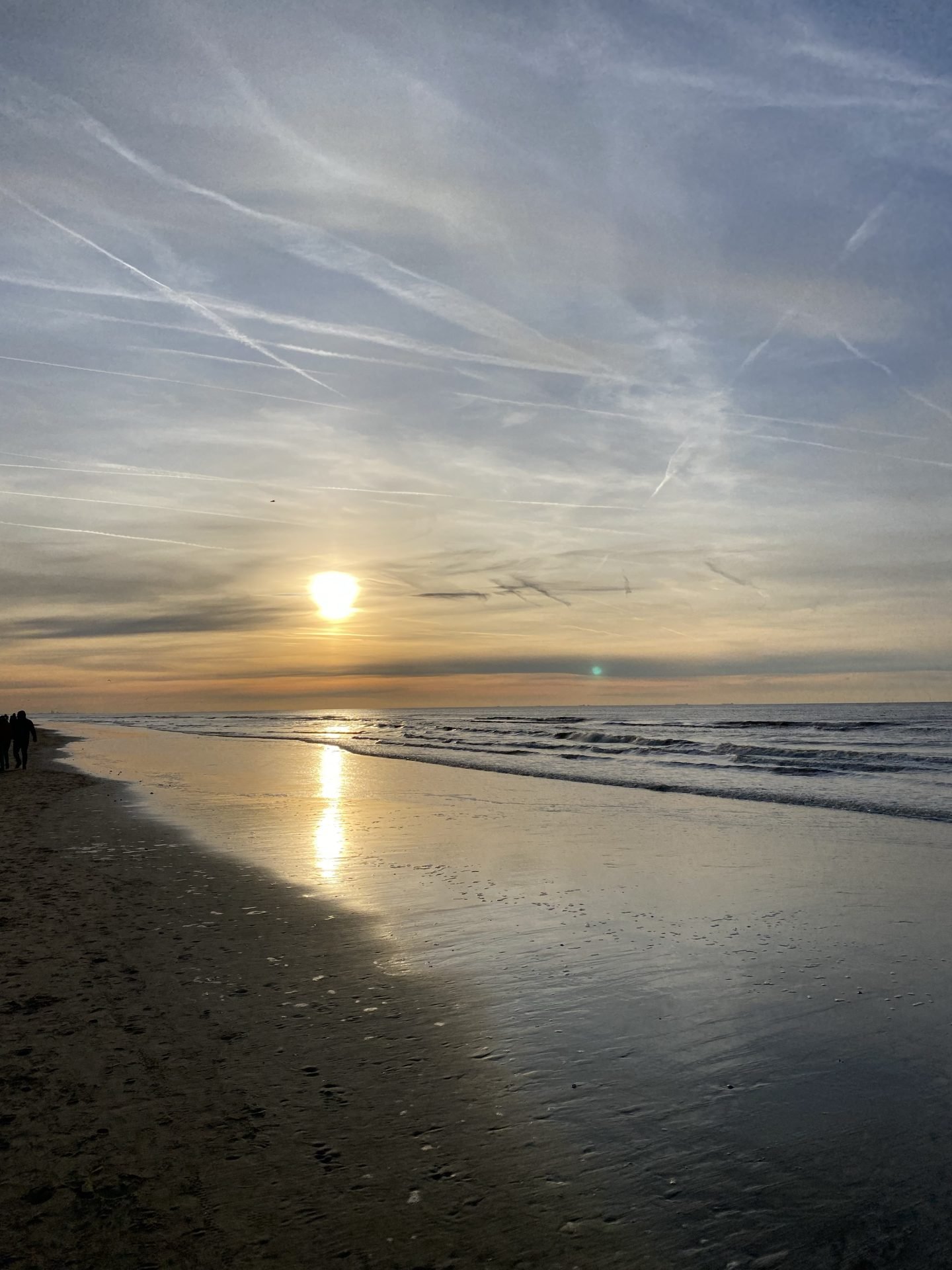 Sonnenuntergang an der Nordsee im Januar in Noordwijk-5 Tipps für eine gesunde Leber